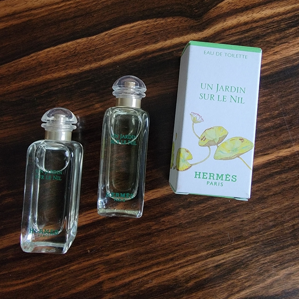 NEW Hermes Un Jardin Sur Le Nil Eau De Toilette Set of 3